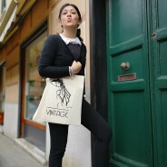 Shopping Bag by Chiara Farsaci Limited Edition 100% cotone